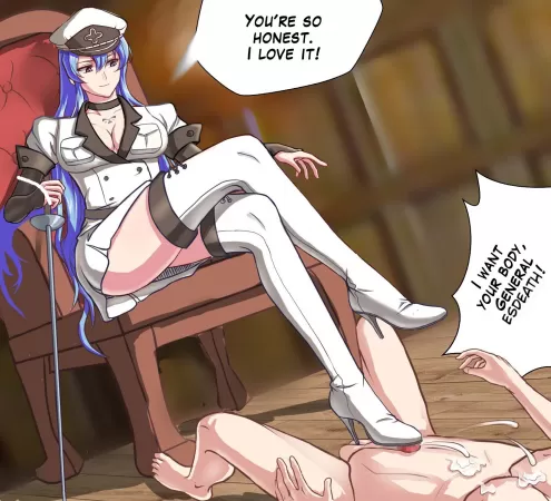 Esdeathdomme by PeggedMerciliessly