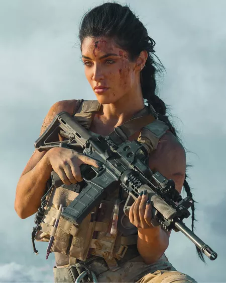 Eva Marie - Looking like she's going to kick someone's ass by Cum2celebs