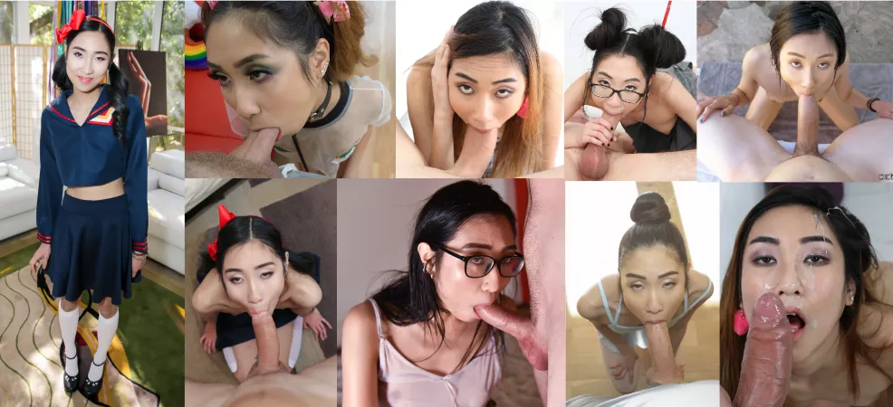 Eva Yi blowjob compilation (image) by myrisschain