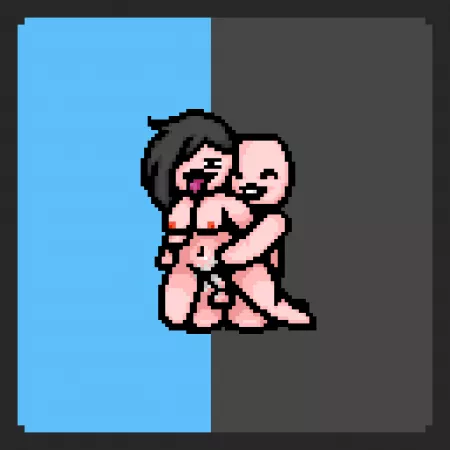 Eve and Isaac by PurplePixelart