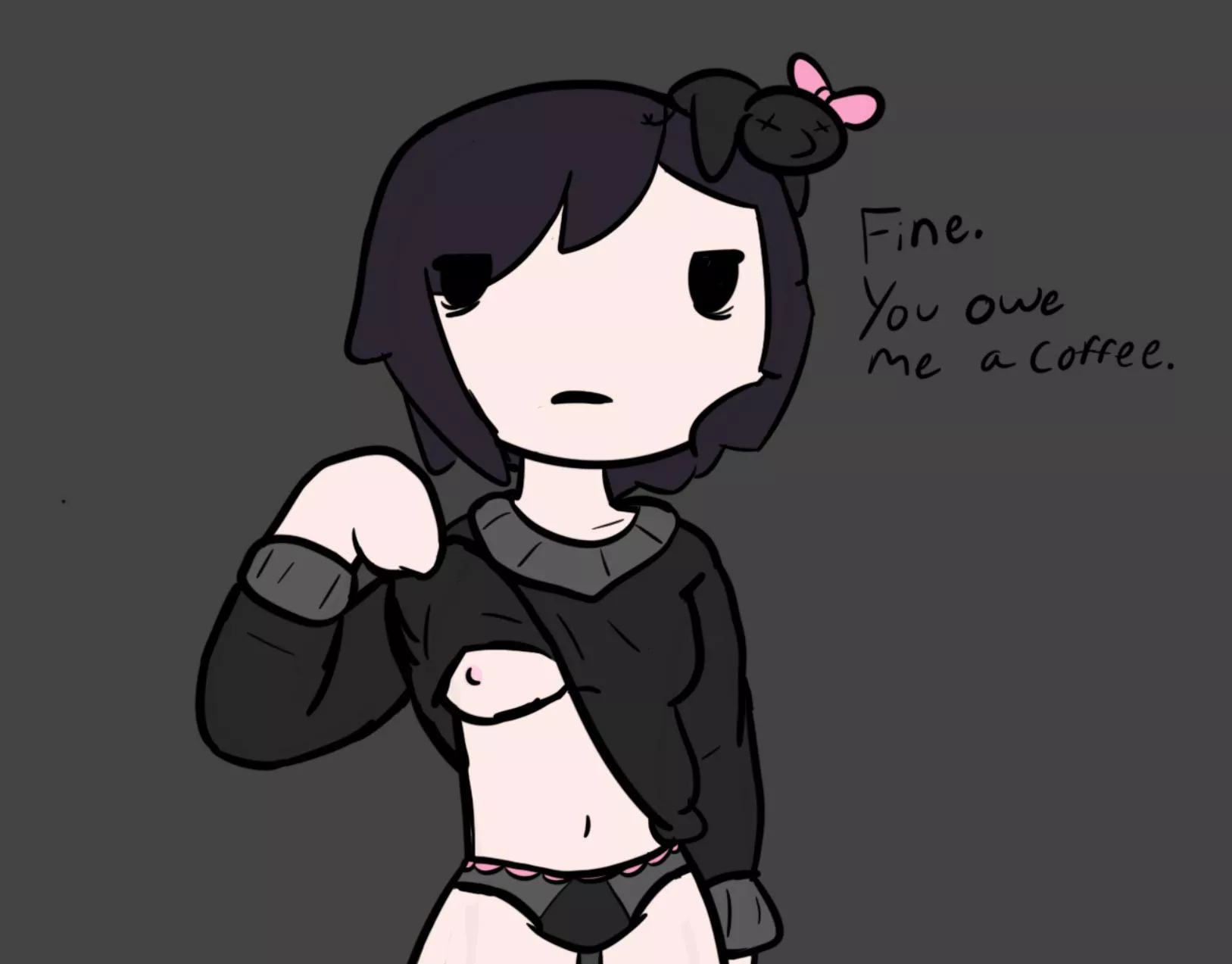 Eve does the in the bare minimum so she can rest ASAP posted by human_Mc_Personson