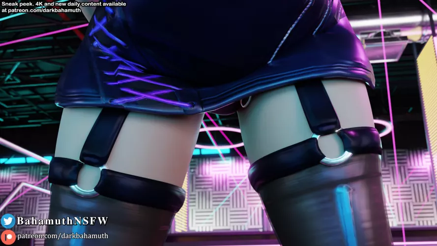 Evelynn sneak peek (BahamuthNSFW) [League of Legends] by Darkbahamuth