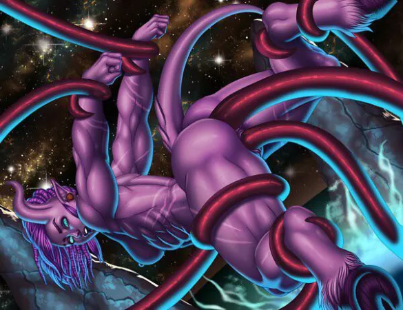 Even a strong female needs some tentacle loving bow and again. (Maplemoon) by Diogenes_cum_sock