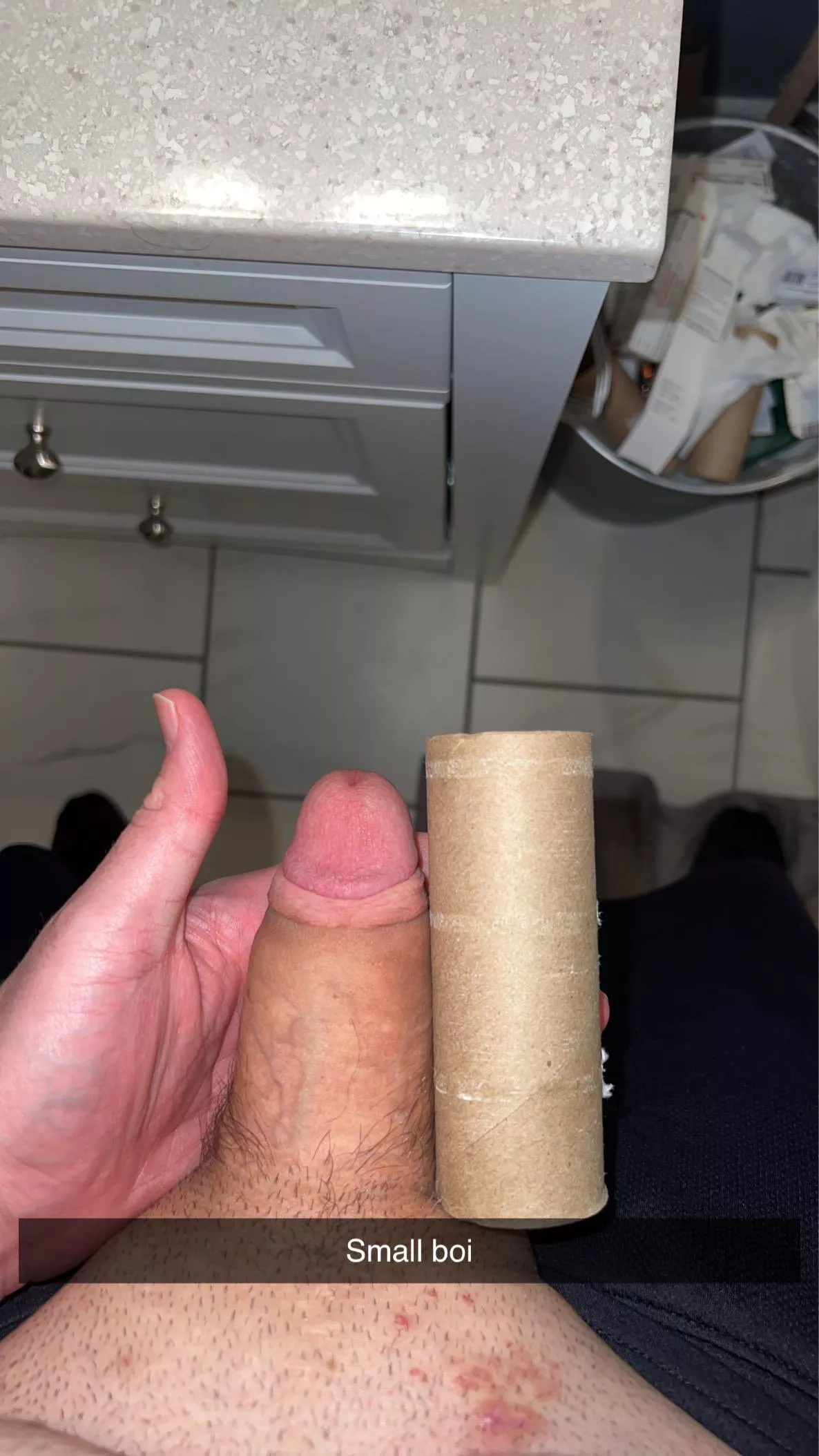 Even a tp roll is bigger than me 😩 posted by lenoobtube