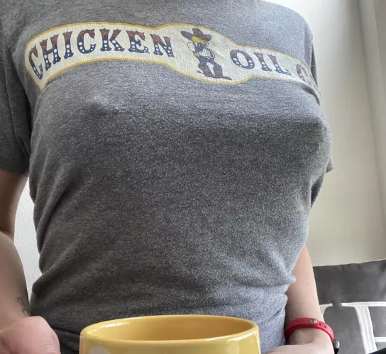 Even during winter the bra stays off by MrsLucyLynn