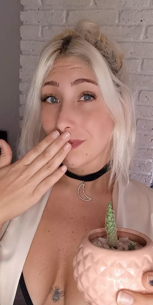 Even my baby cactus is bigger than ur tiny clit isnt it? [Domme] by wildbeautygirl