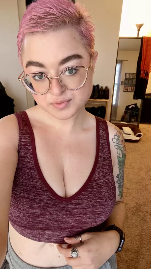 Even this bra barely keeps them in 😅 by thicccerbell