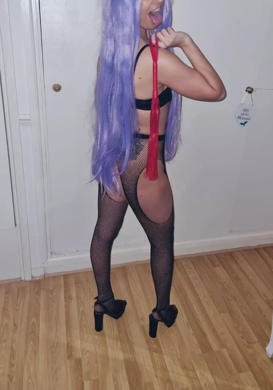 Ever been whipped by a psycho mermaid unicorn barbie before? 😝🦄🧜‍♀️😈 posted by sparkly-and-savage