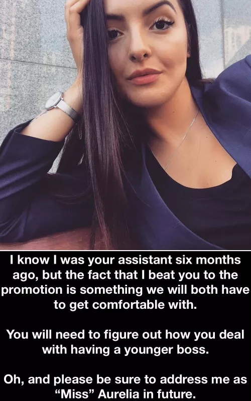 Ever had a younger female boss? [domme] [oc] by donlogan83