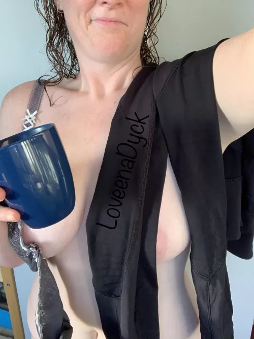 Ever just get so late for WFH you grab clothes and get dressed at your desk? by LoveenaDyck