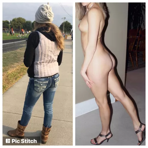 Ever wonder what that football mom looks like naked? by WifePics1969