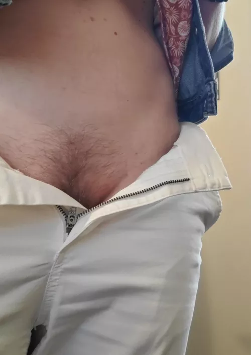 Ever wonder what that girl in the office wears under her white pants? (F) by Hooterpeeper