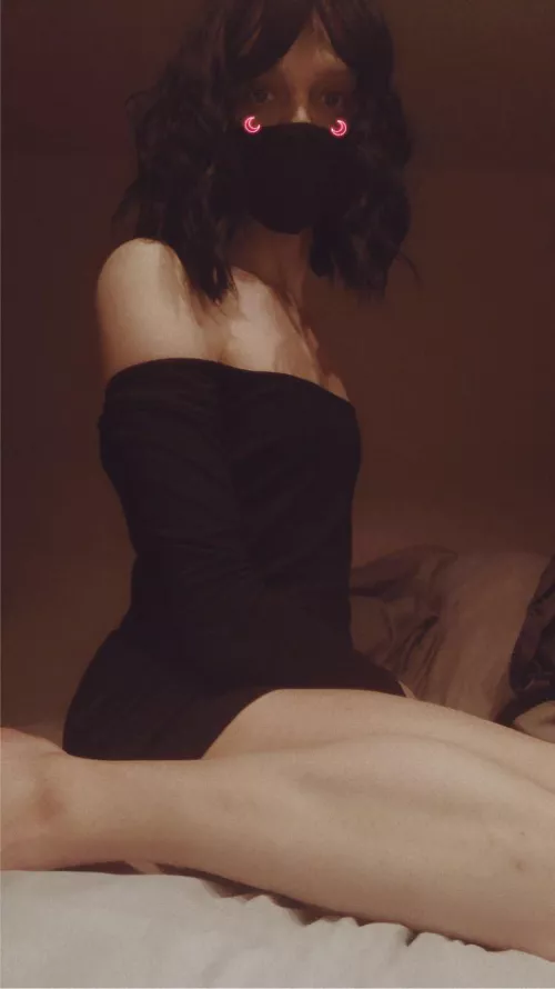 Every day is a good day for a black dress by DoomerChan1