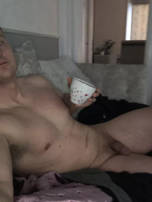 Every morning without fail ☕️☕️😁 by commandobrah