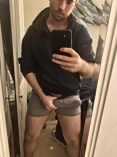 Every post I take an item of clothing off… hit me up for a sneak peak 😉😘 by Yourdreamcock8ZD