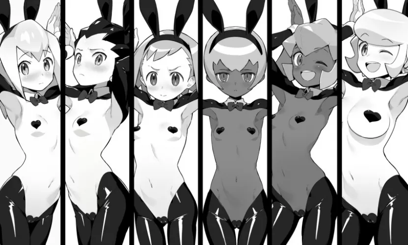 Every size of titty by -GuiltyAsCharged-