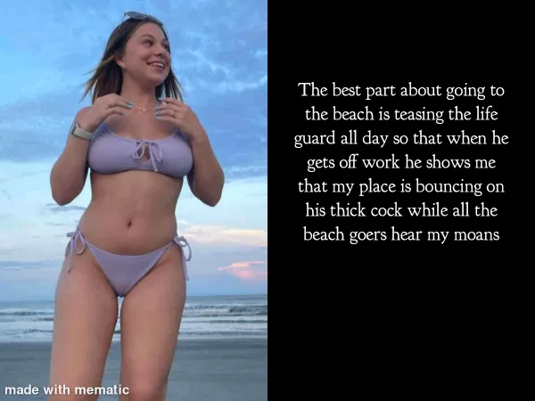 Everyone loves the beach slut by jehran_