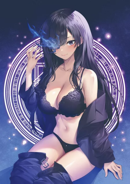 Evil Eye Lingerie by CheetahSperm18