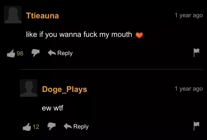 Ewww hell no by DukeBallony