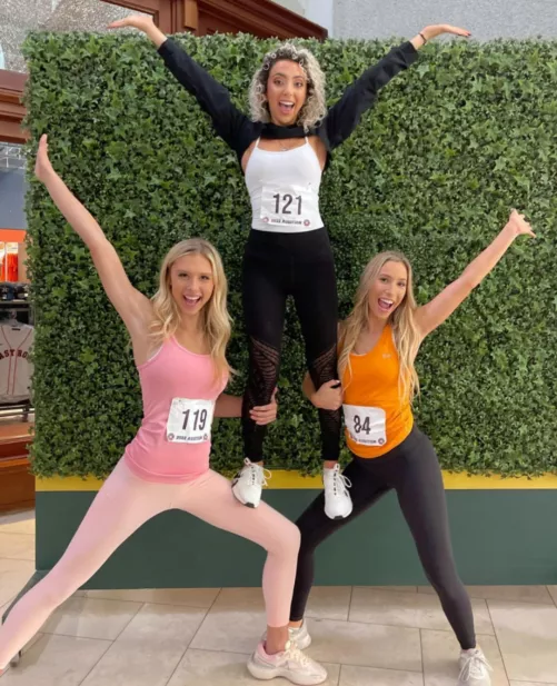 Excited friends by bbc4celeb