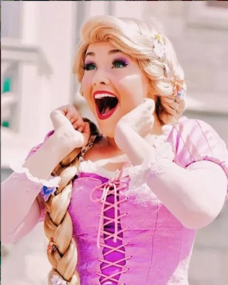 Excited Rapunzel by kse669