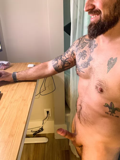 Excited to be at work this morning by GAontheSide