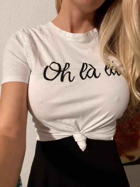 Excited to go to my favorite French cafe and turn some heads! by hotbunnie