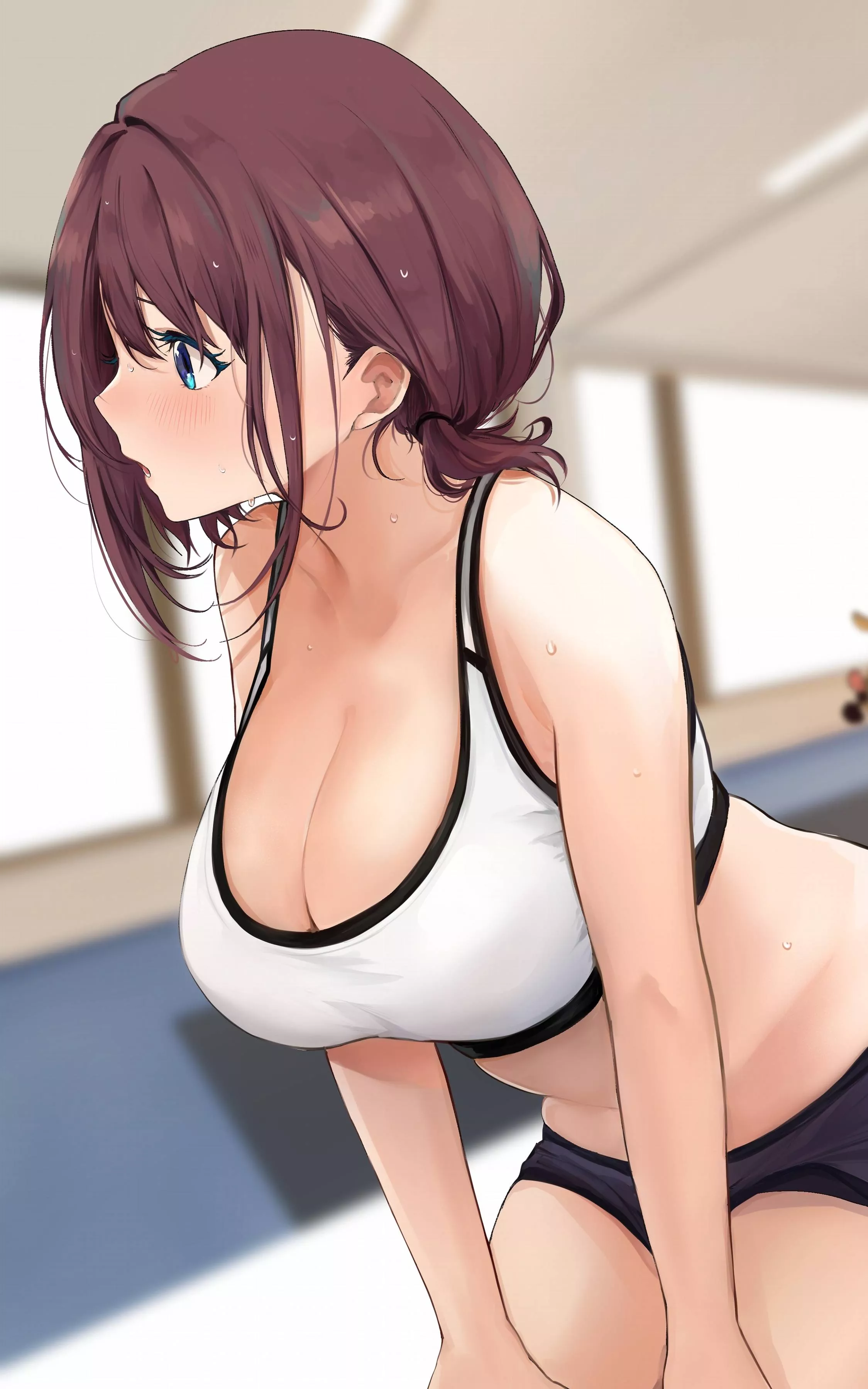 Exercising [Original] [2250x3600] posted by CheetahSperm18