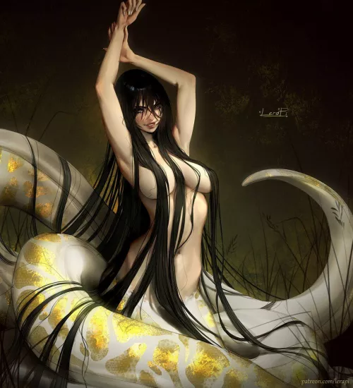 Exotic golden lamia by justanimxd