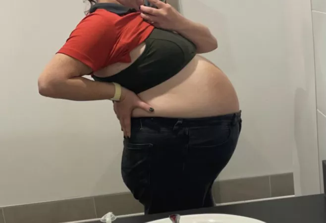 Expecting? Or expecting lunch? by FoxyAriesBbby