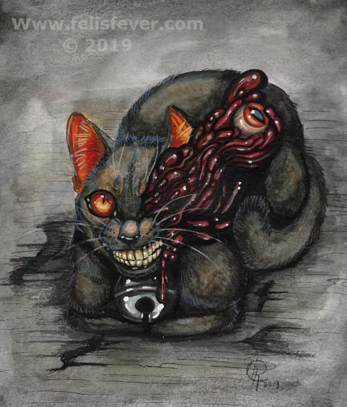 Eyeball (gore) by FelisFever