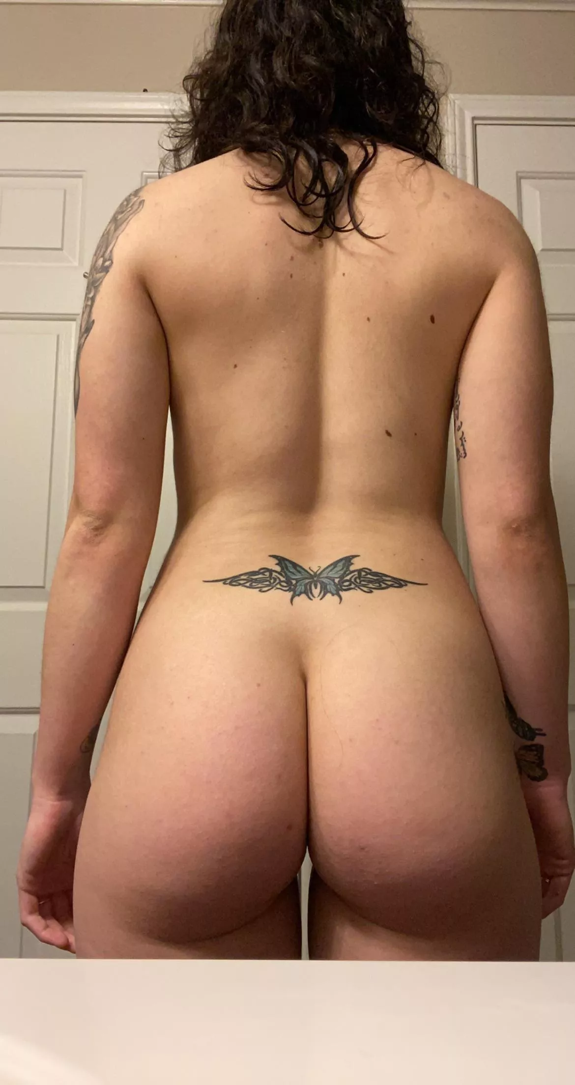 F 22 5’6” 156lbs my butt, hip dips and all posted by teasertaylor