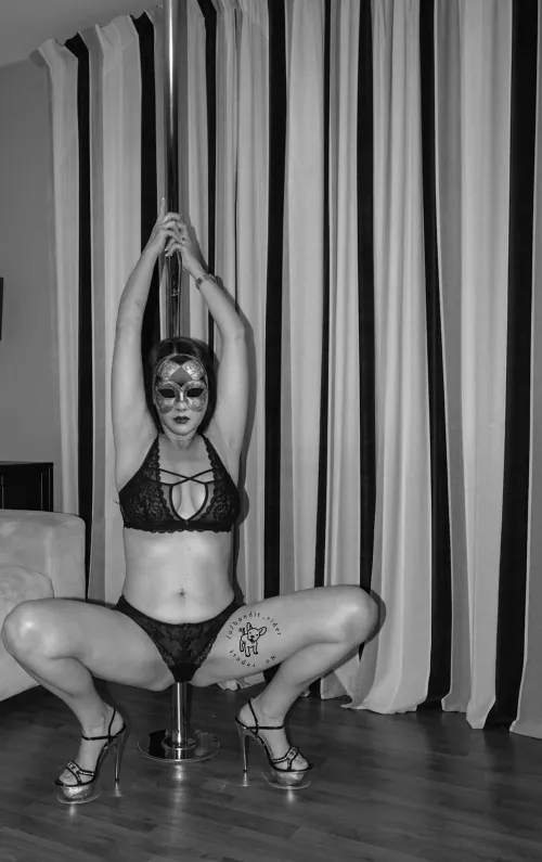 (F) 45 (OC) do you mind if I work that pole 😈 by bandit_rider