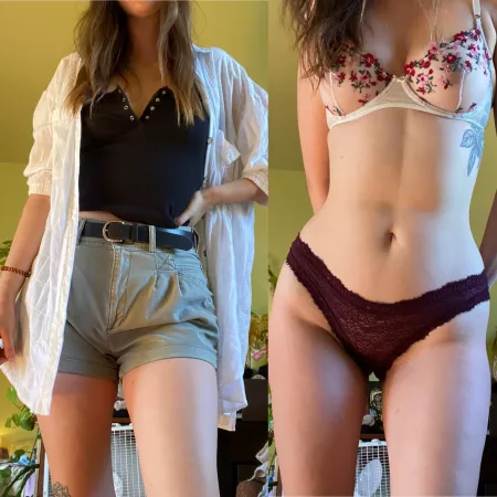 [f] 6’3” with a little outfit on/off. Found this white dress that’s the perfect shirt on me! by CopperPenny77