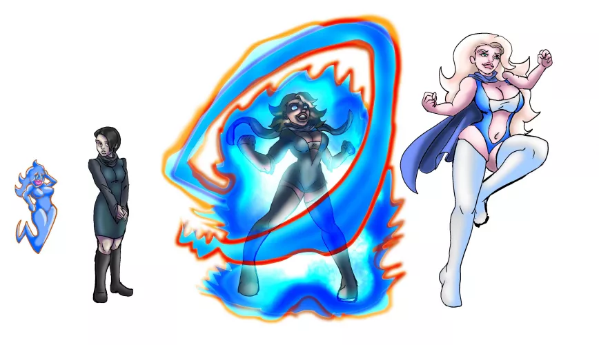 [F] Bimbo Ghost Possession by TheBlueJacketX