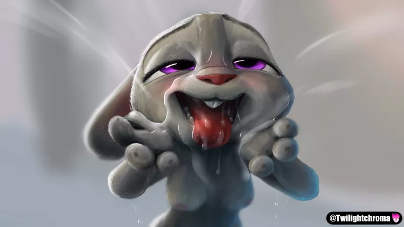 [F] Bunny Bukakke (TwilightChroma) by KhaosKitsune