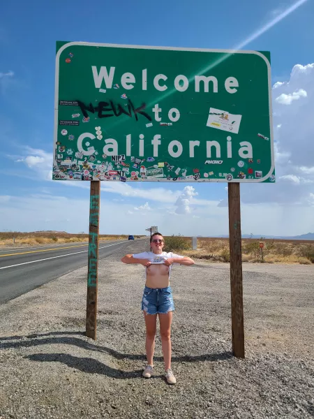 [F] inally got the California sign after living here for 19 years! by bleedingpoppies