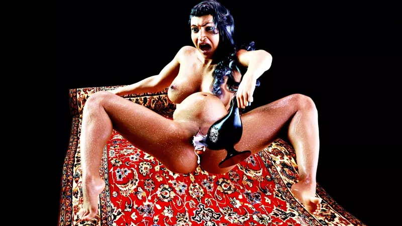 [F] Jasmine and the Magic Lamp by CauntTiddles