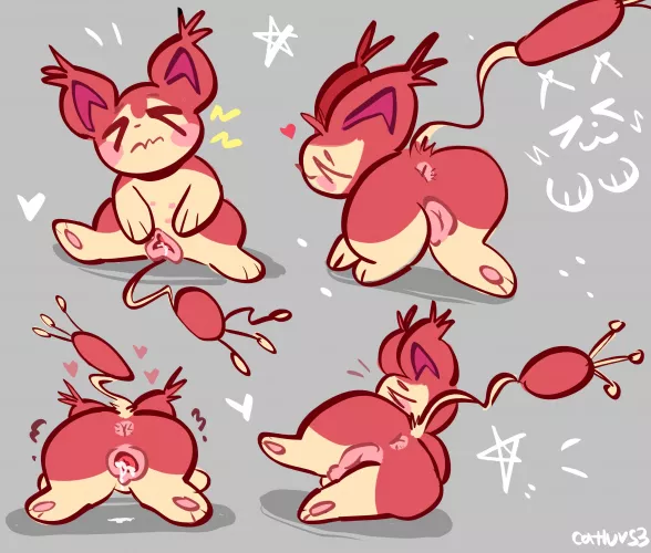 [F] skitty kitty (catluvs3/my art) by tuesdaylust