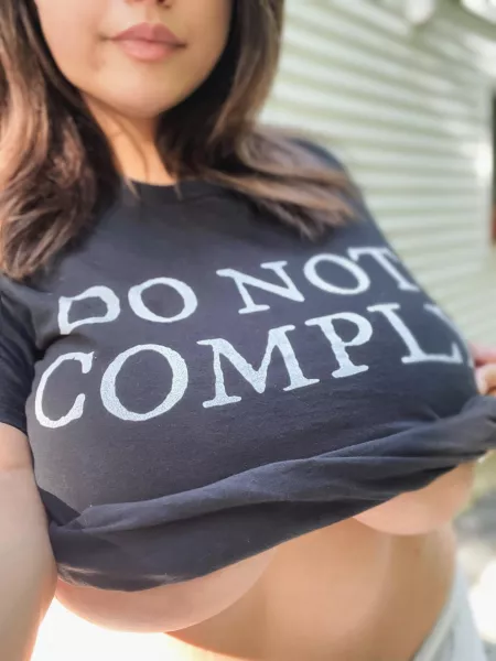 [F] Stopped wearing a bra out of the house to get your attention by Kimberly_Kate