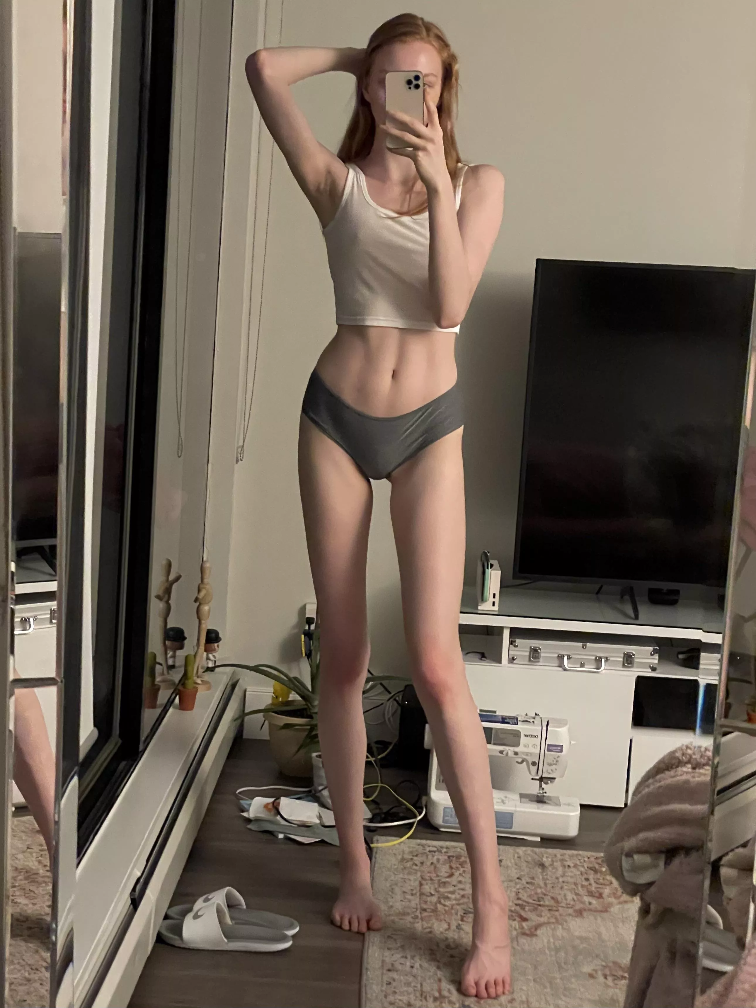 [F] Trying to sew pants long enough for my legs 😩 posted by dreamyygem