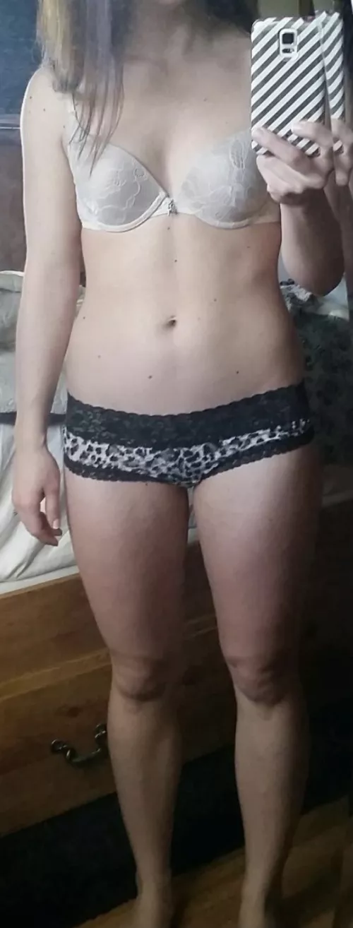 [f] what I wore under my clothes today. (Sorry for the dirty mirror) by Normalsizedc