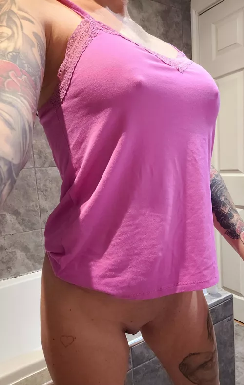 (f)(41) pyjama bottoms on or off 😈 by minnie-mo