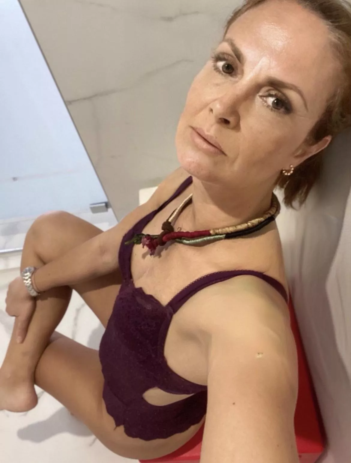 (F52)… decided to expose further myself… do you think I am still a material of good use? posted by Anne42happy