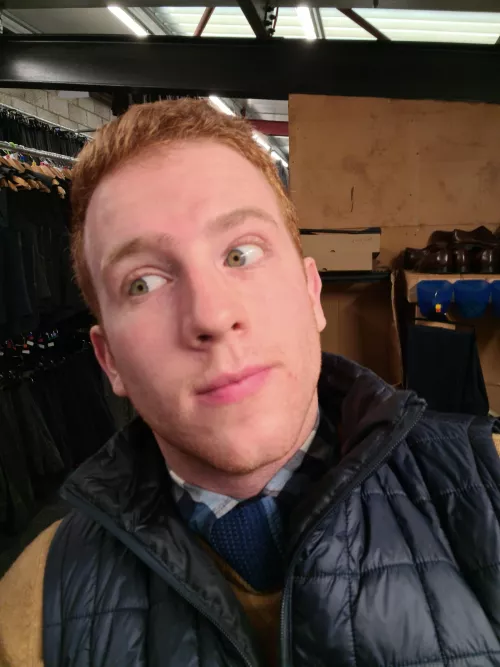 Facial hair is back for a bit, who likes it. by hardgingerbear