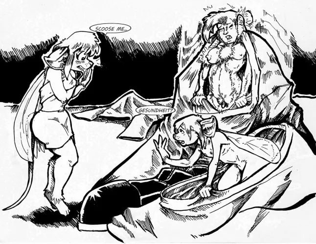 Fairy Mouse Allergies by tincrash