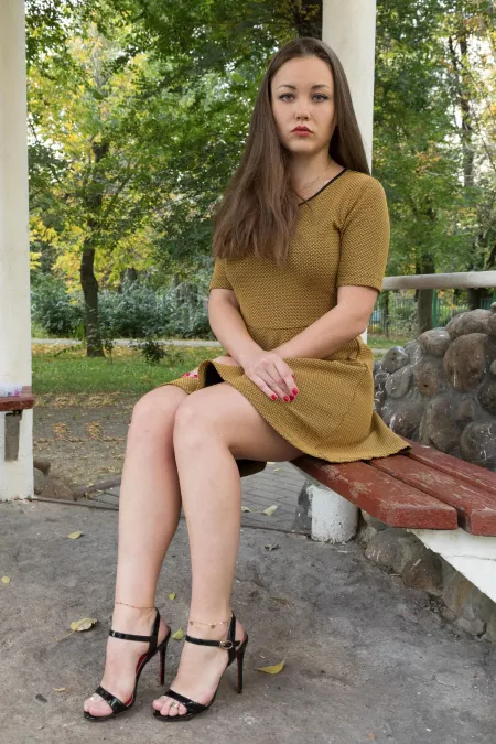 Fall came to us in heels and anklets by sexyfeetexpo