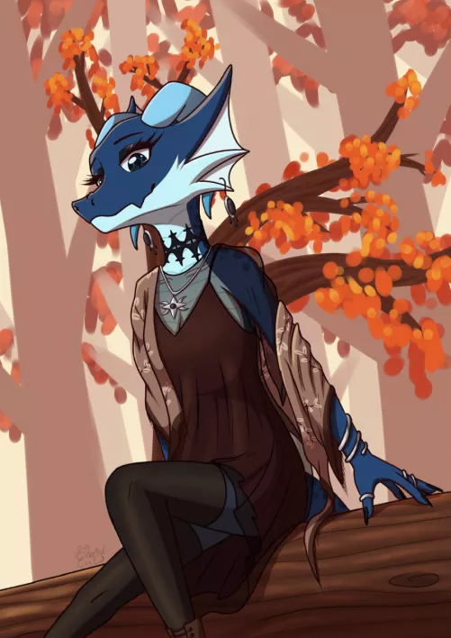 Fallen Witch 🍂 (by me ~ @CherishCat2 on Twitter) by cherish-cat