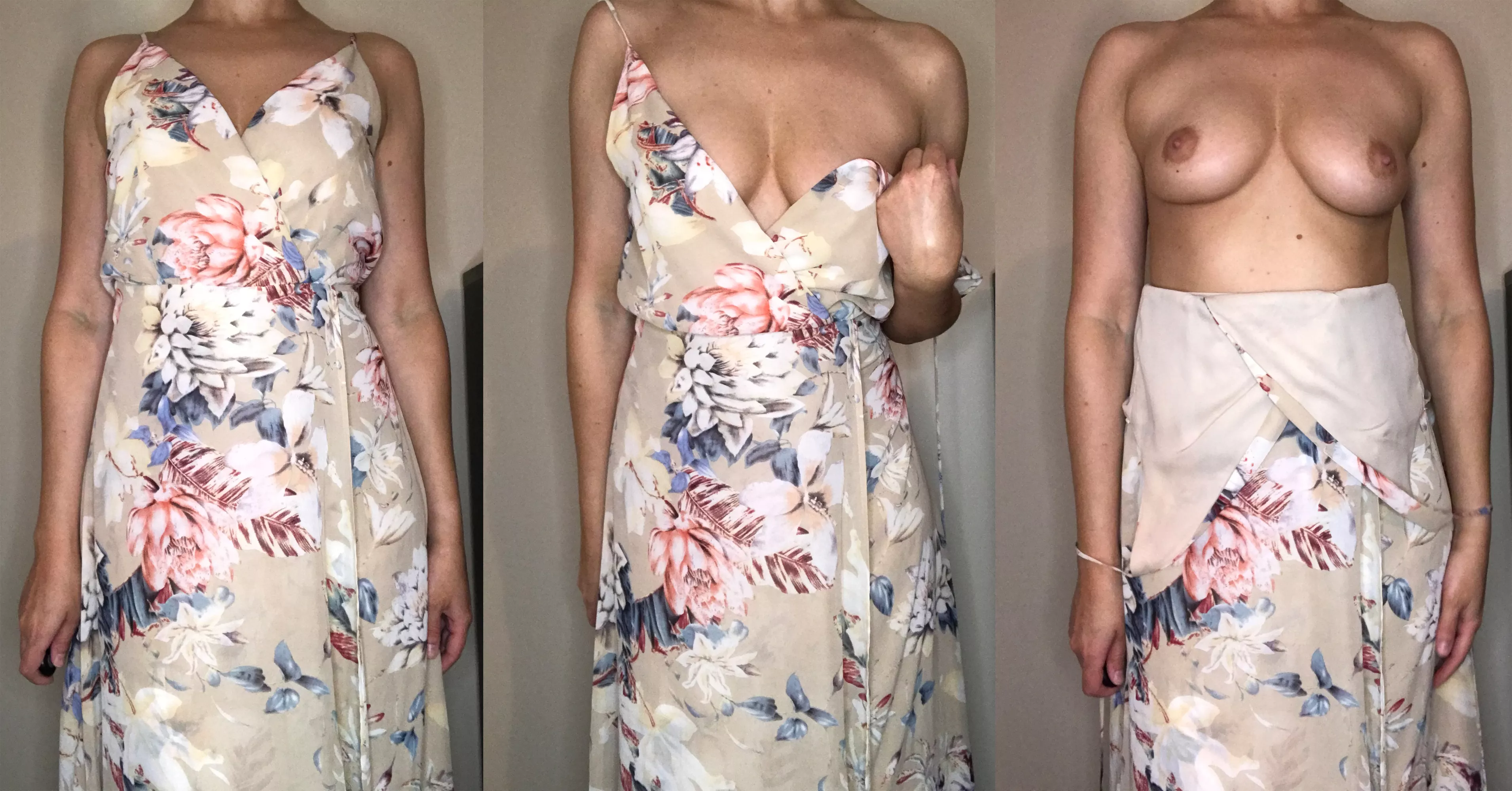 Falling out of my floral dress posted by gemmastark69