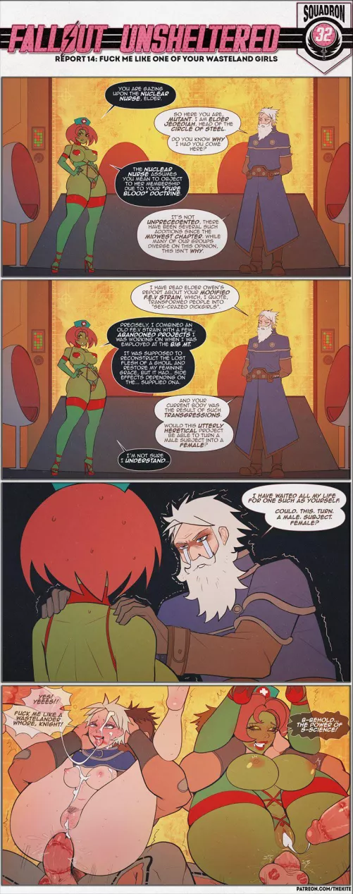 Fallout Unsheltered: Squadron 32 - Report 14/The Kite (MTF/TGTF) by Layenightboy